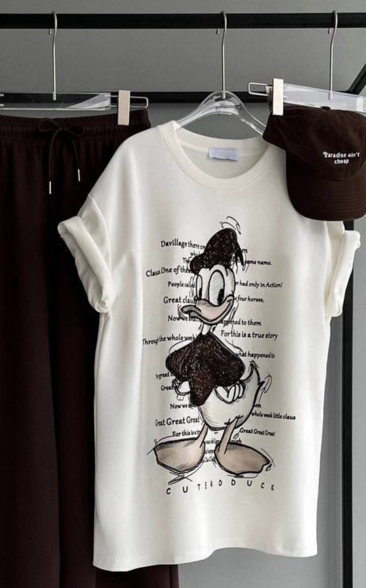 Костюм футболка и брюки